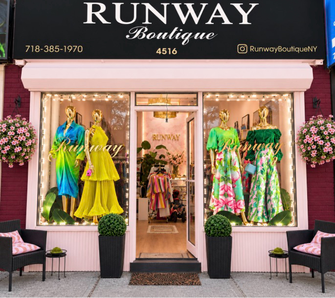 The Runway Boutique storefront on Church Avenue in Brooklyn
